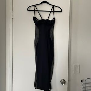 See through black dress from God Save Queens.